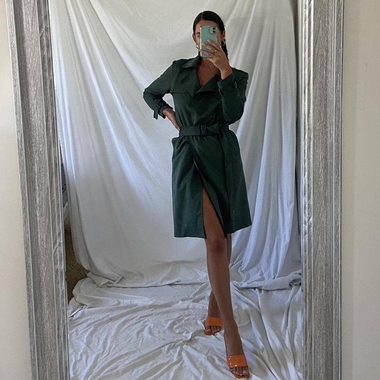 Anthropologie Women's Trench - Green/Khaki - 2 – … - image 1