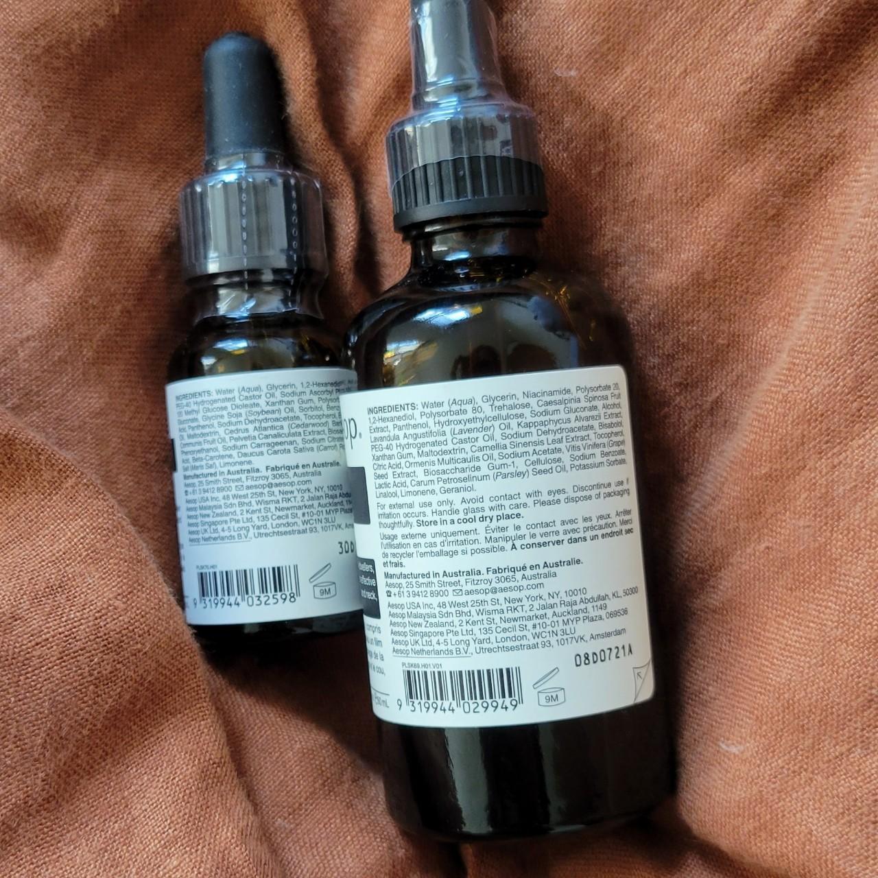 Set of Aesop serums. Exalted Eye Serum (retail 105)... Depop
