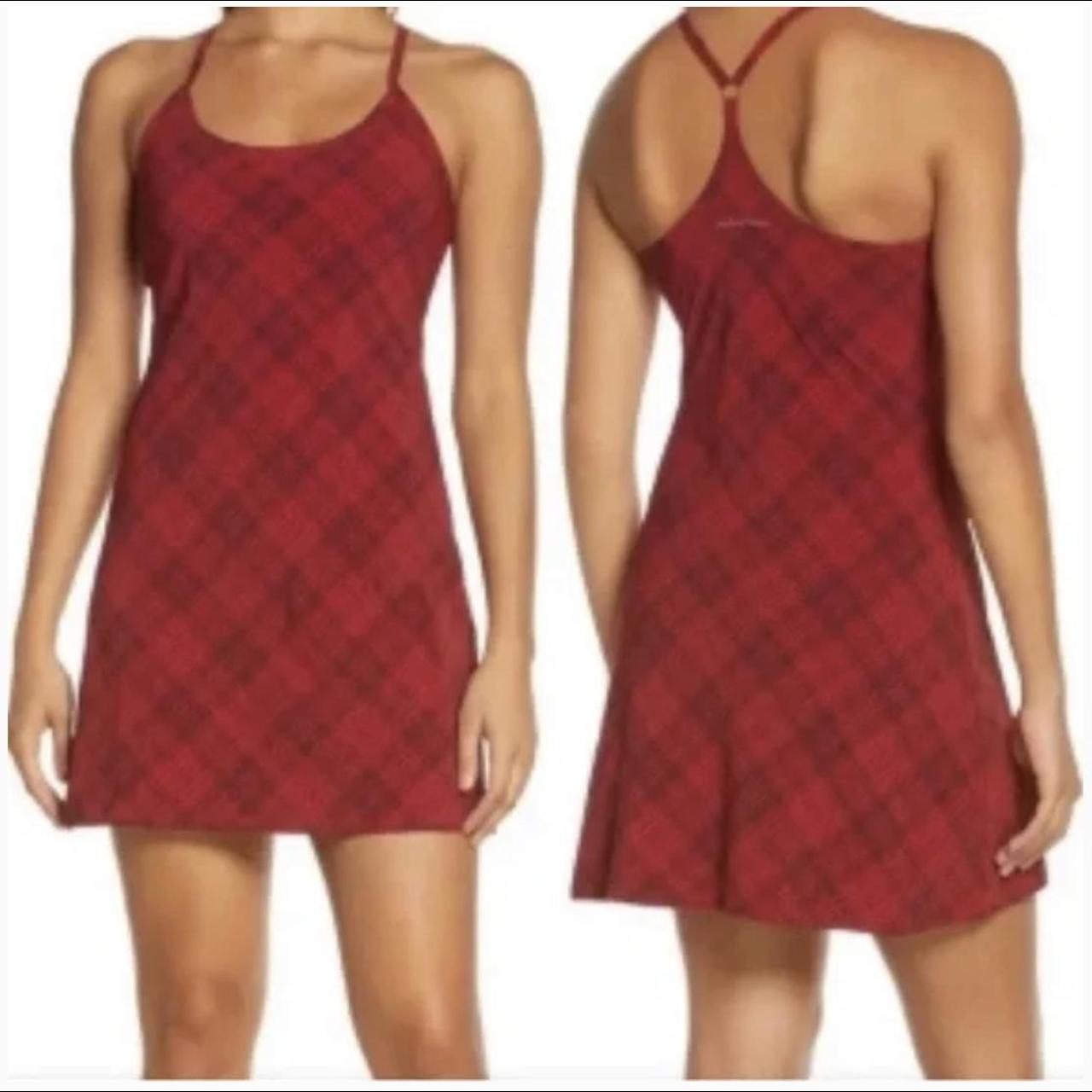 Outdoor Voices Red Exercise Dress Medium