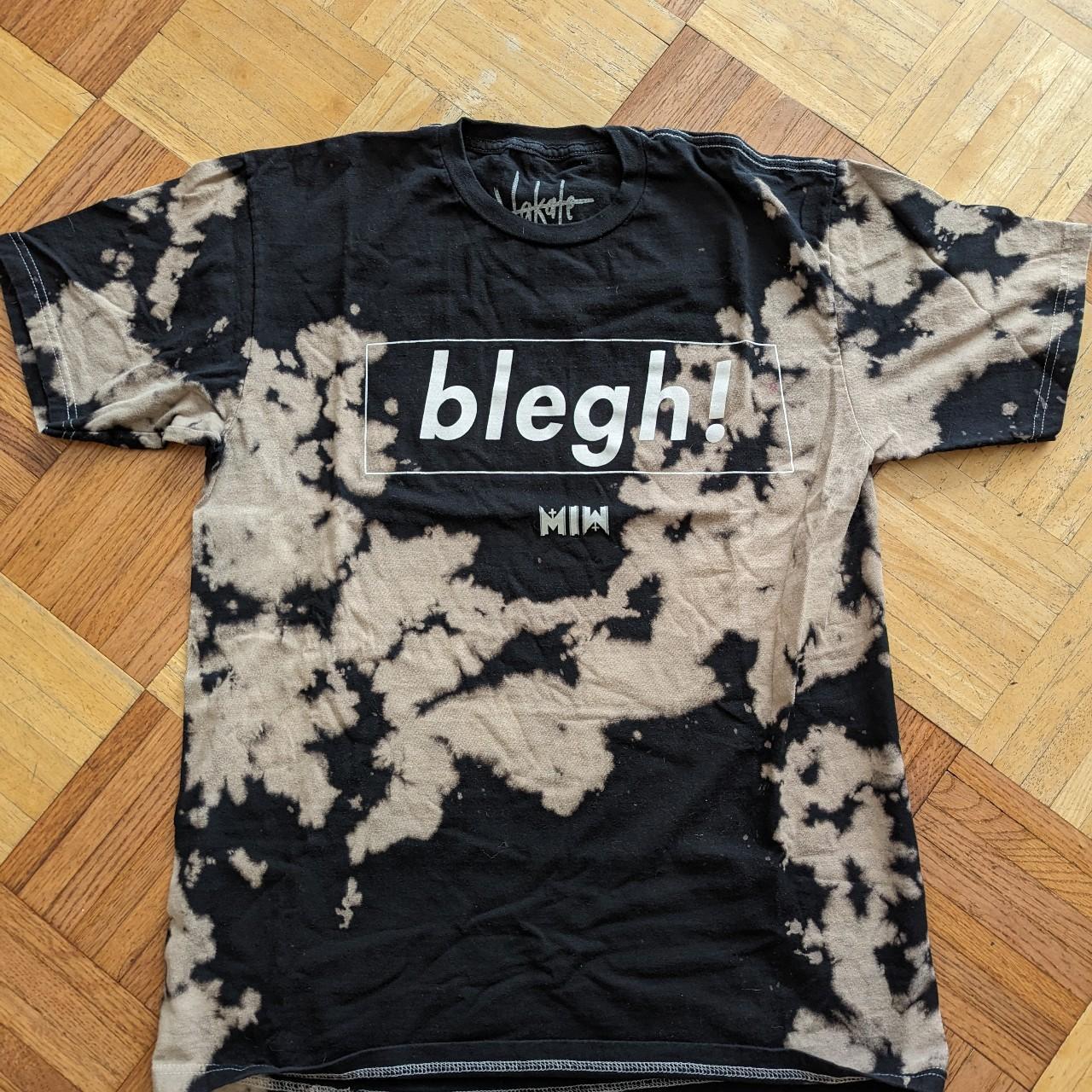 Motionless in white blegh acid wash Tshirt, small... Depop