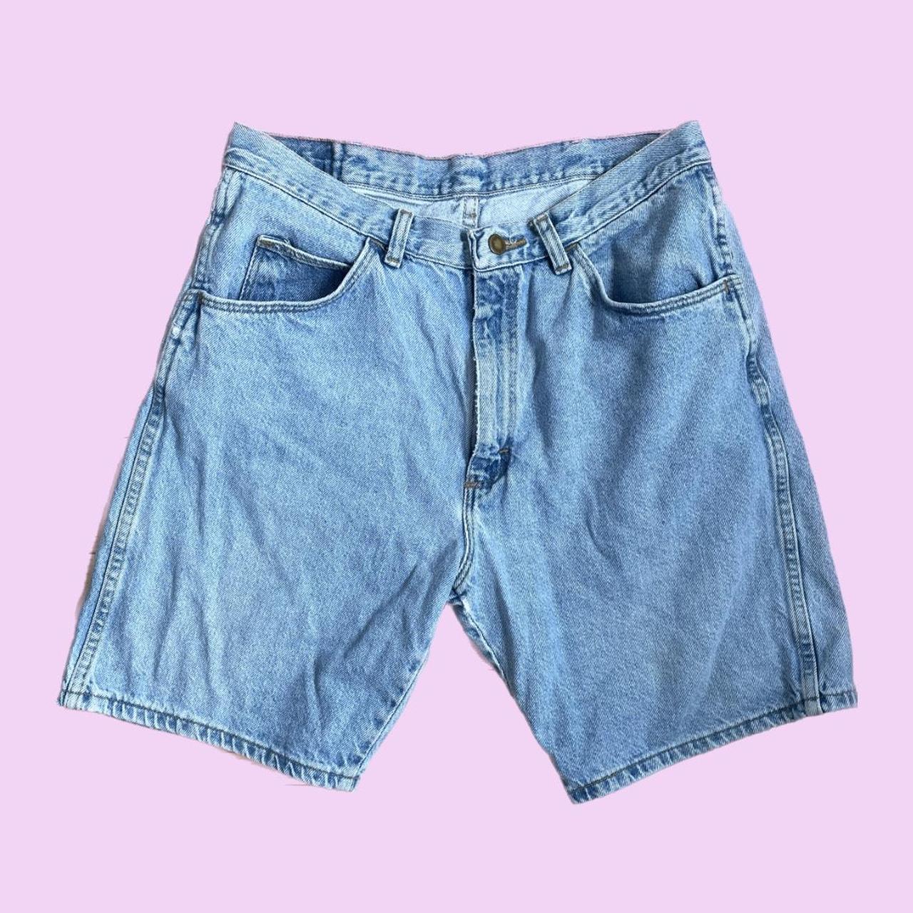 Wrangler Jean Shorts 8 inch inseam 34”... Depop