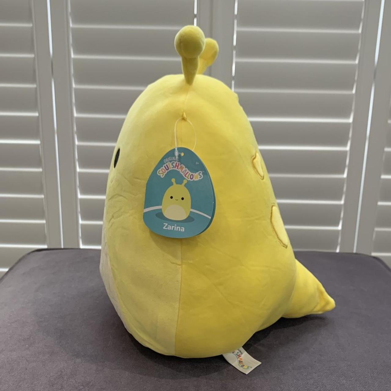 Zarina the Banana Slug 12” Squishmallow brand new... - Depop