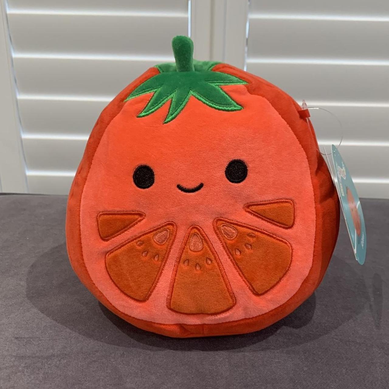 Ritter the Tomato 7.5” Squishmallow brand new with... - Depop