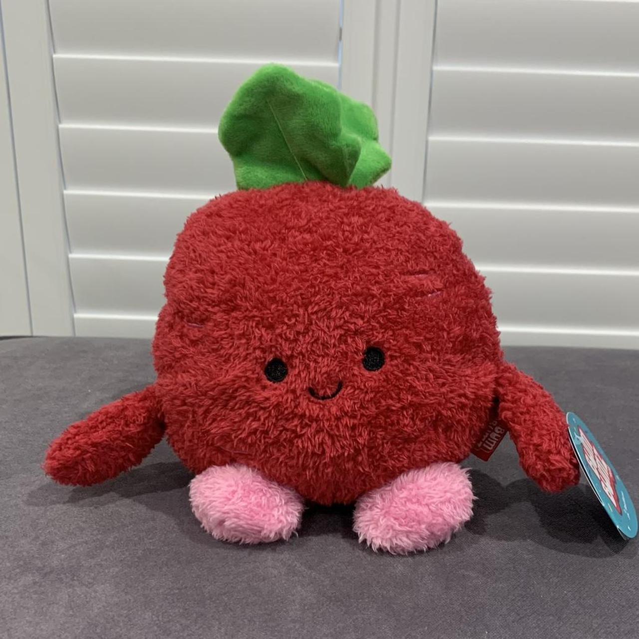 Bum Bumz 7.5” RootBumz Ronnie the Beetroot plush toy... - Depop