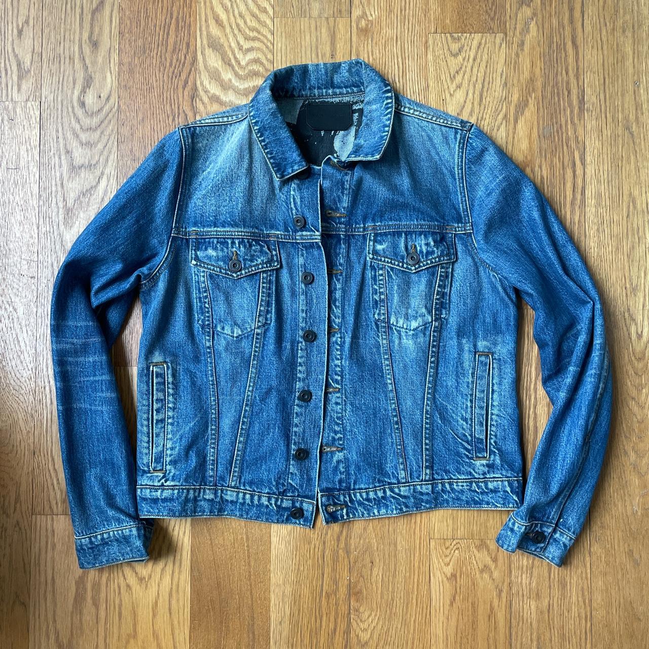 Proenza Schouler Blue Denim Jacket Women s Size