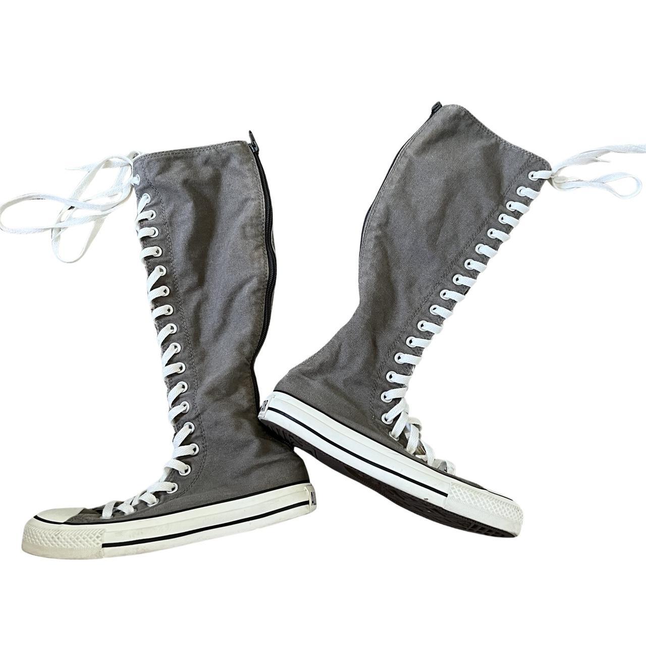 Converse knee high on sale boots nz