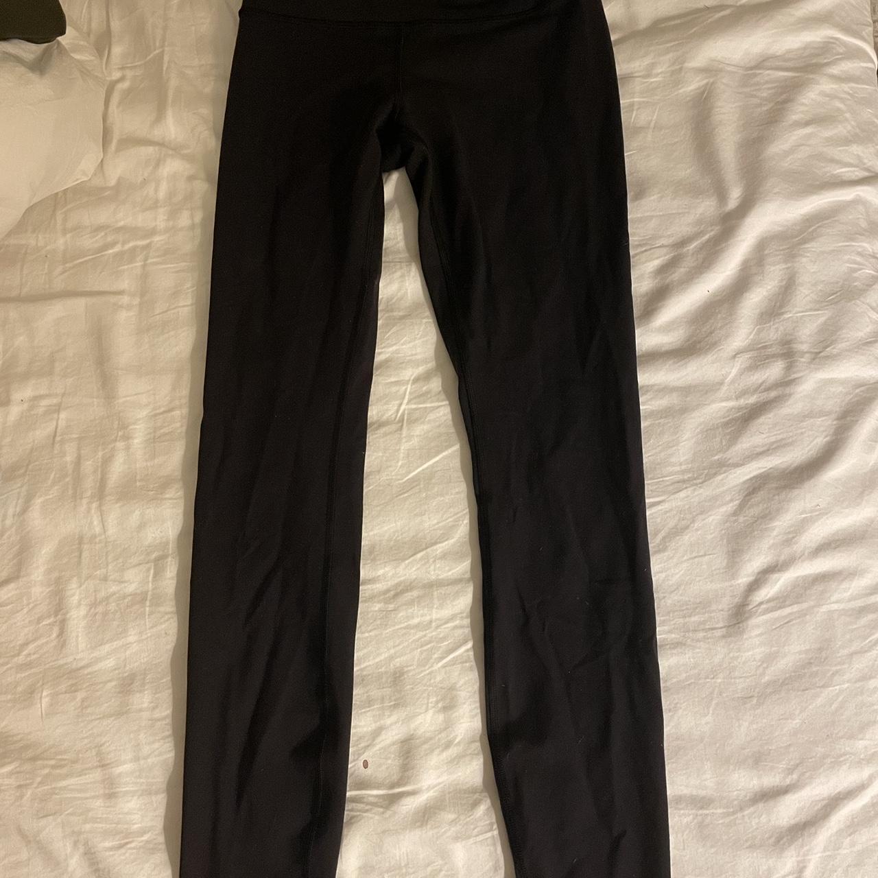 Lululemon Wunder black leggings Size 4 #lululemon - Depop