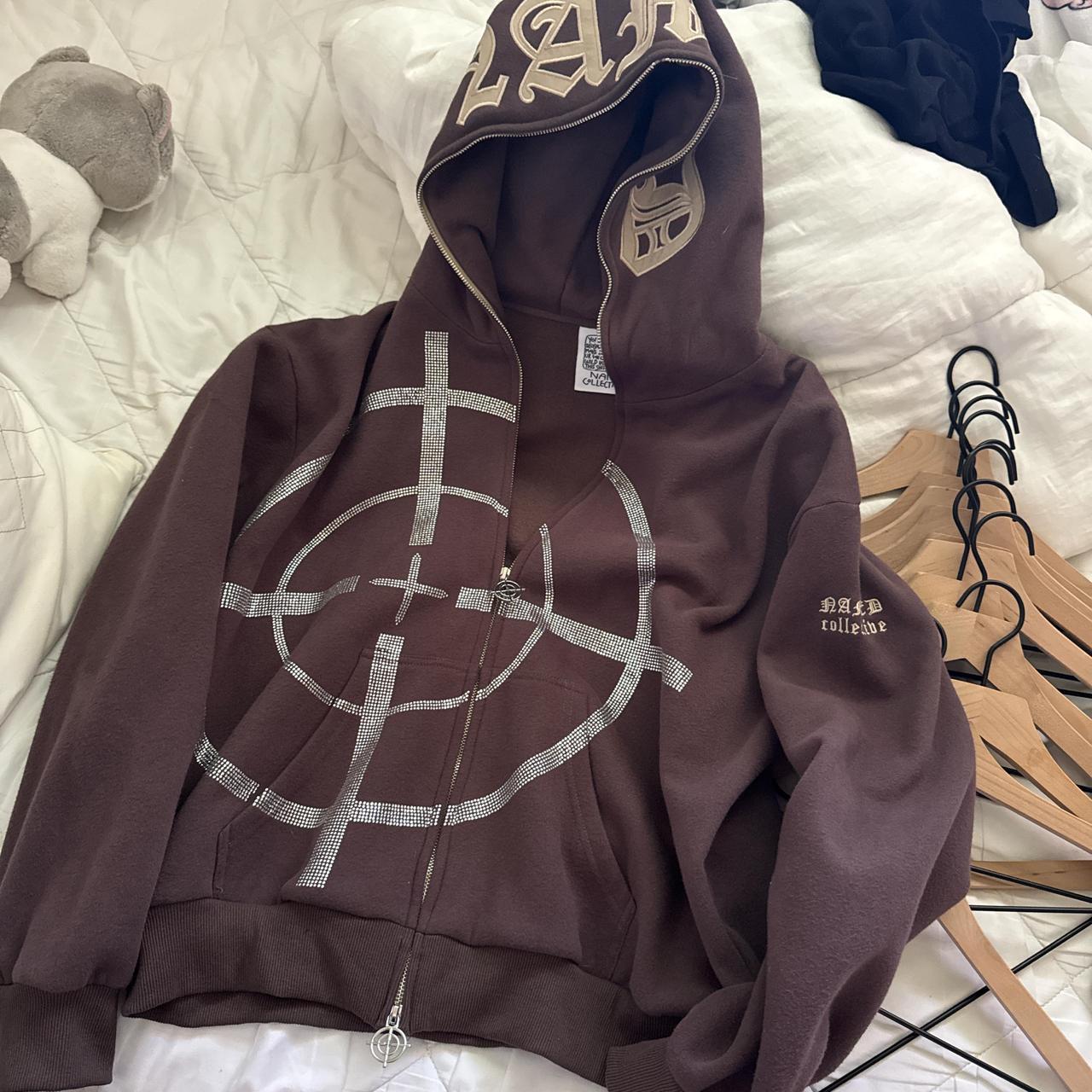 Named collective-zip-hoodie - Depop