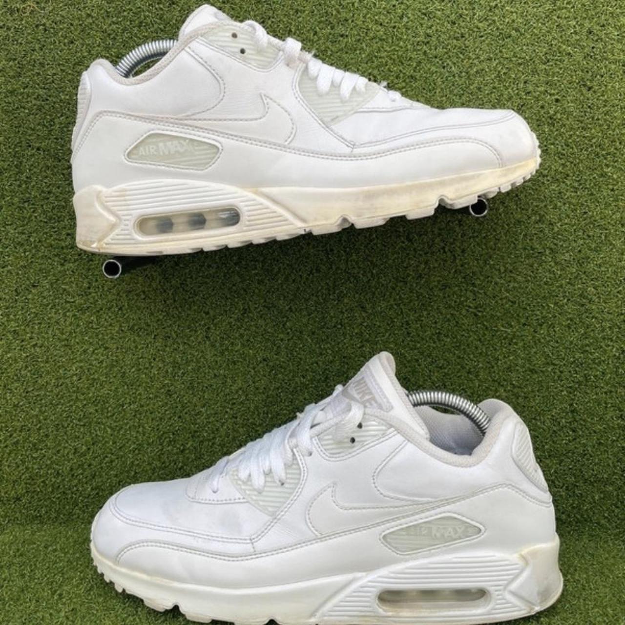 Triple White Air Max 90 Classic all White Trainer - Depop