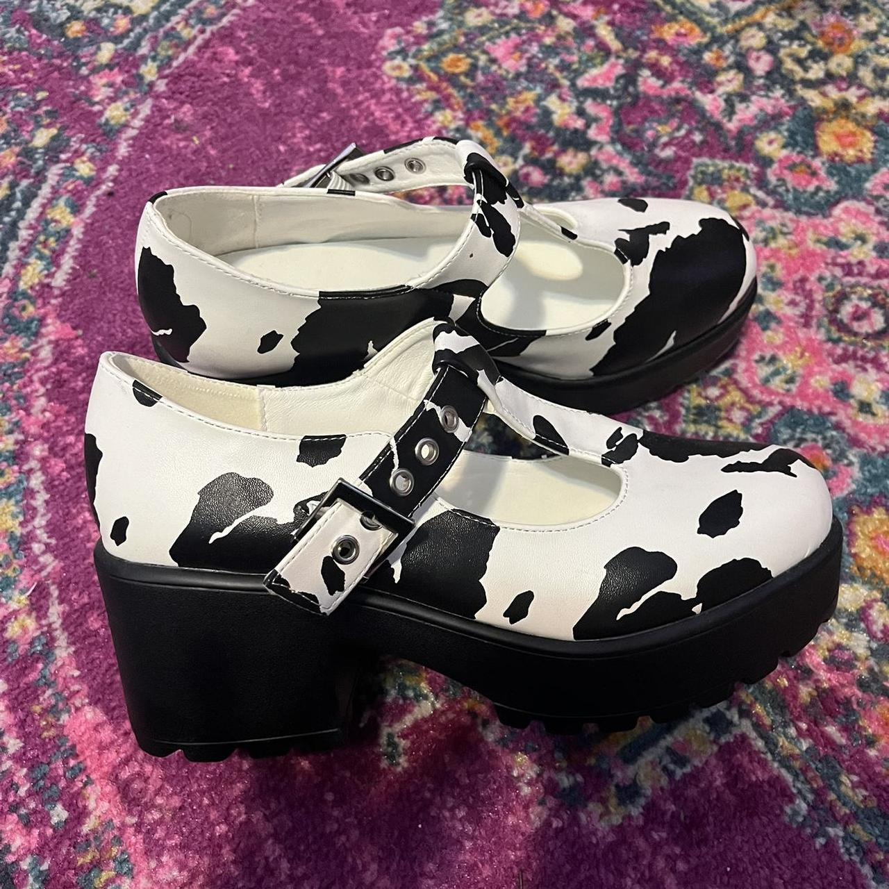 Koi footwear cow discount print