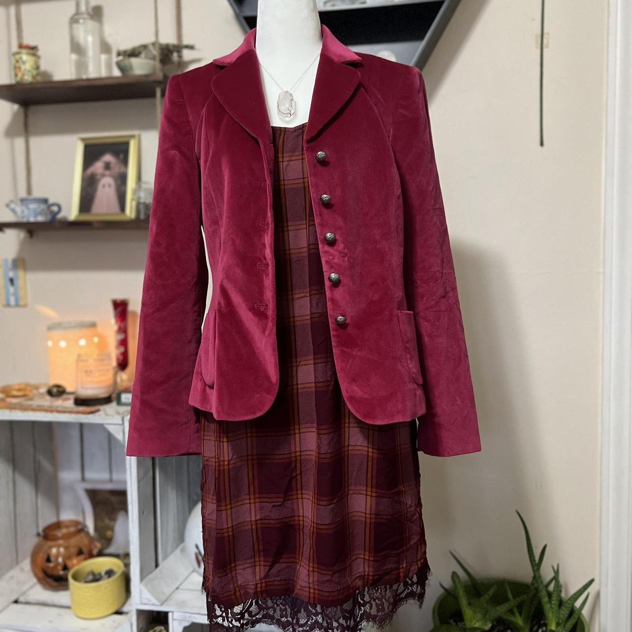 Talbots on sale velvet jacket