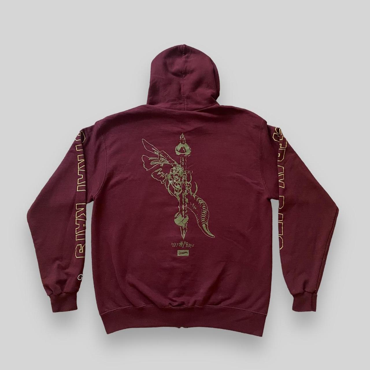 stray rats zip up hoodie released in 2021 size | Depop
