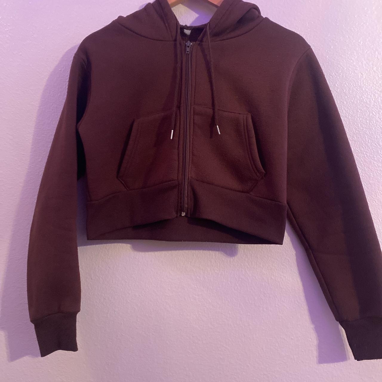 Womens Brown Hoodie | Depop