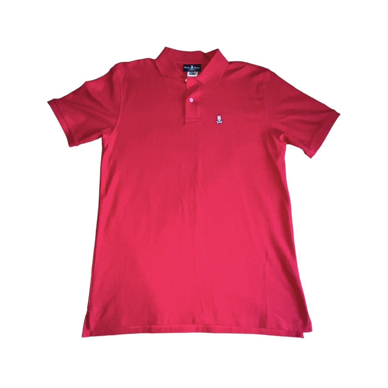 Psycho Bunny Men's Red Polo-shirts