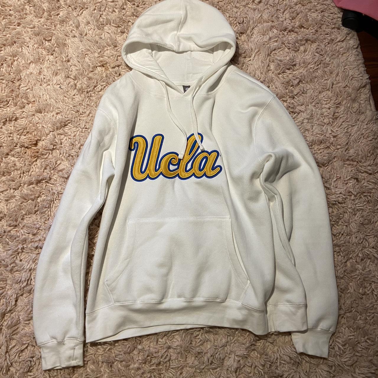 X L UCLA hoodie Worn once besides some thread Depop