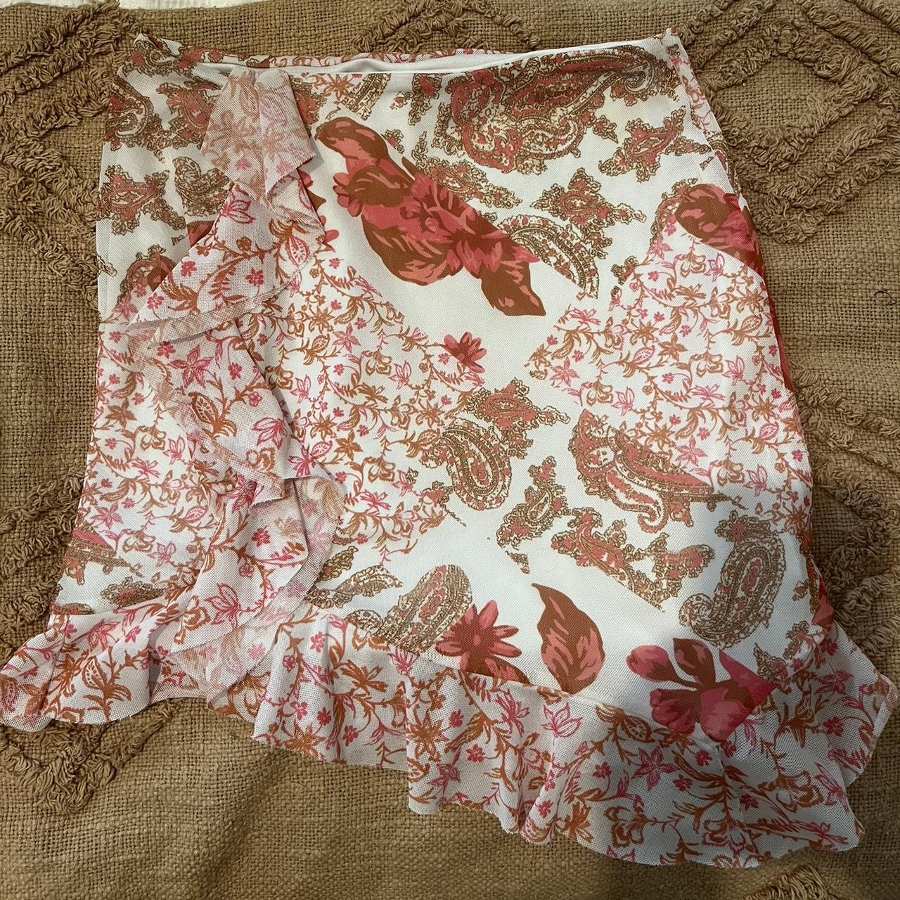 Glassons asymmetrical mini skirt Worn once - Depop