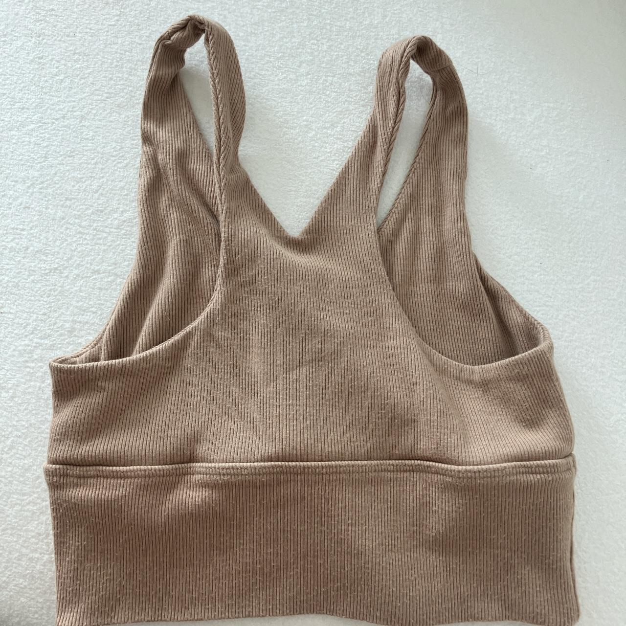 Joah Brown Nude/Latte Bra. Fabric overall shows... - Depop