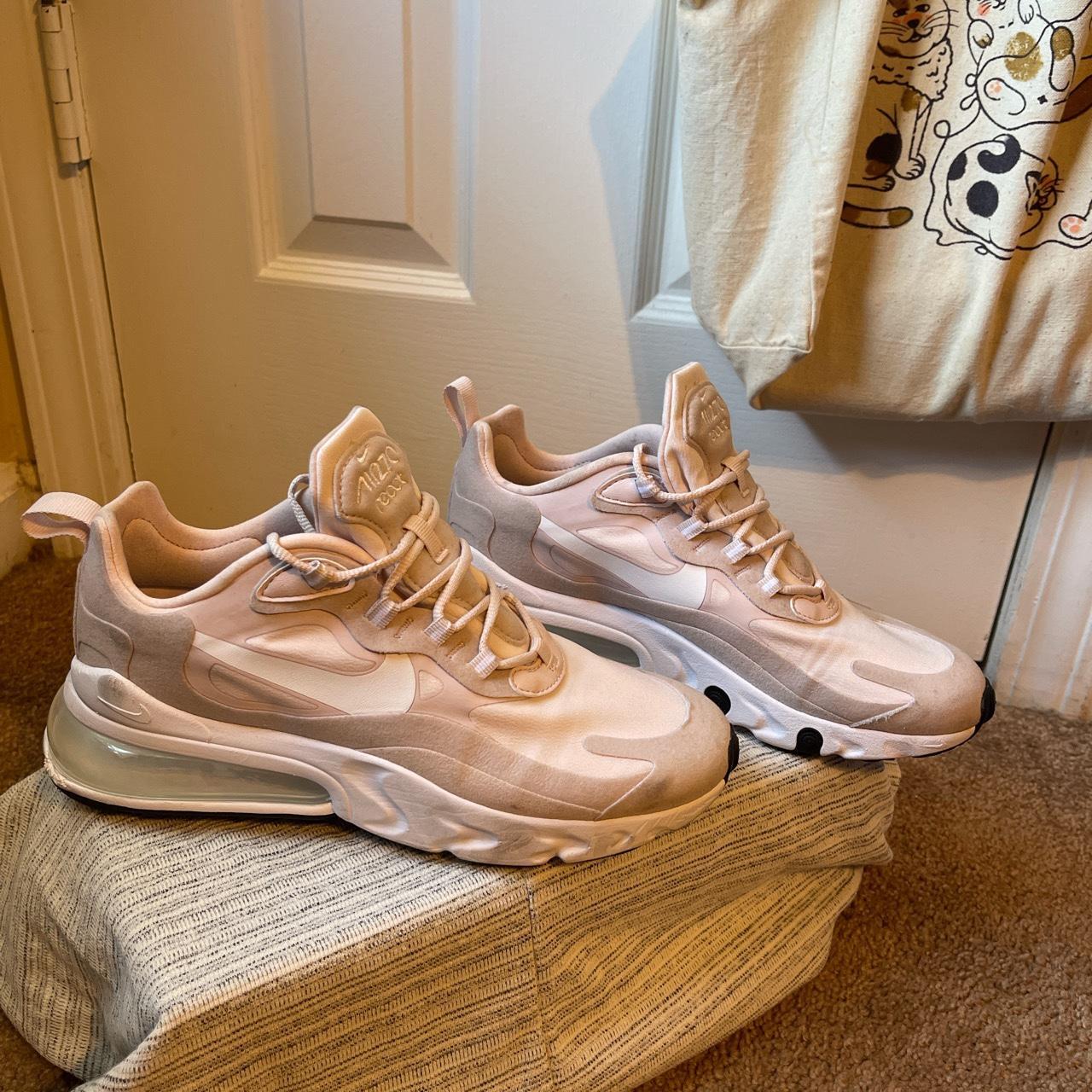 Nike Air Max 270 React Summit White Orewood Brown (Women's)