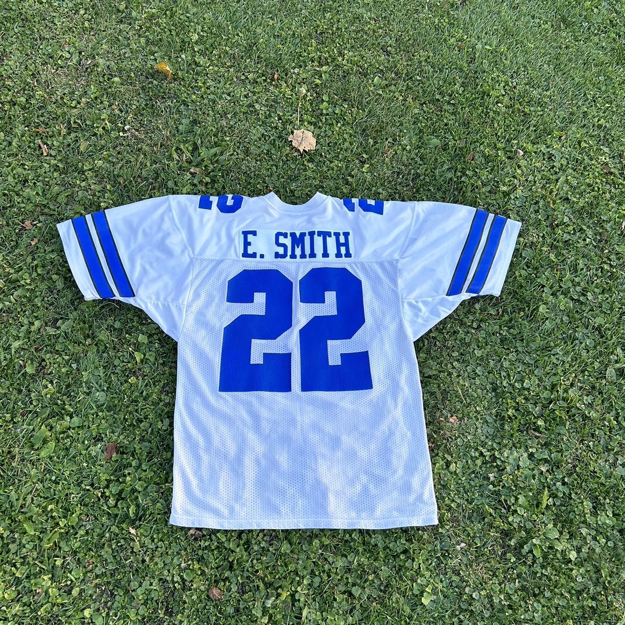 Vintage Logo Athletic Dallas Cowboys Emmitt Smith 22 - Depop