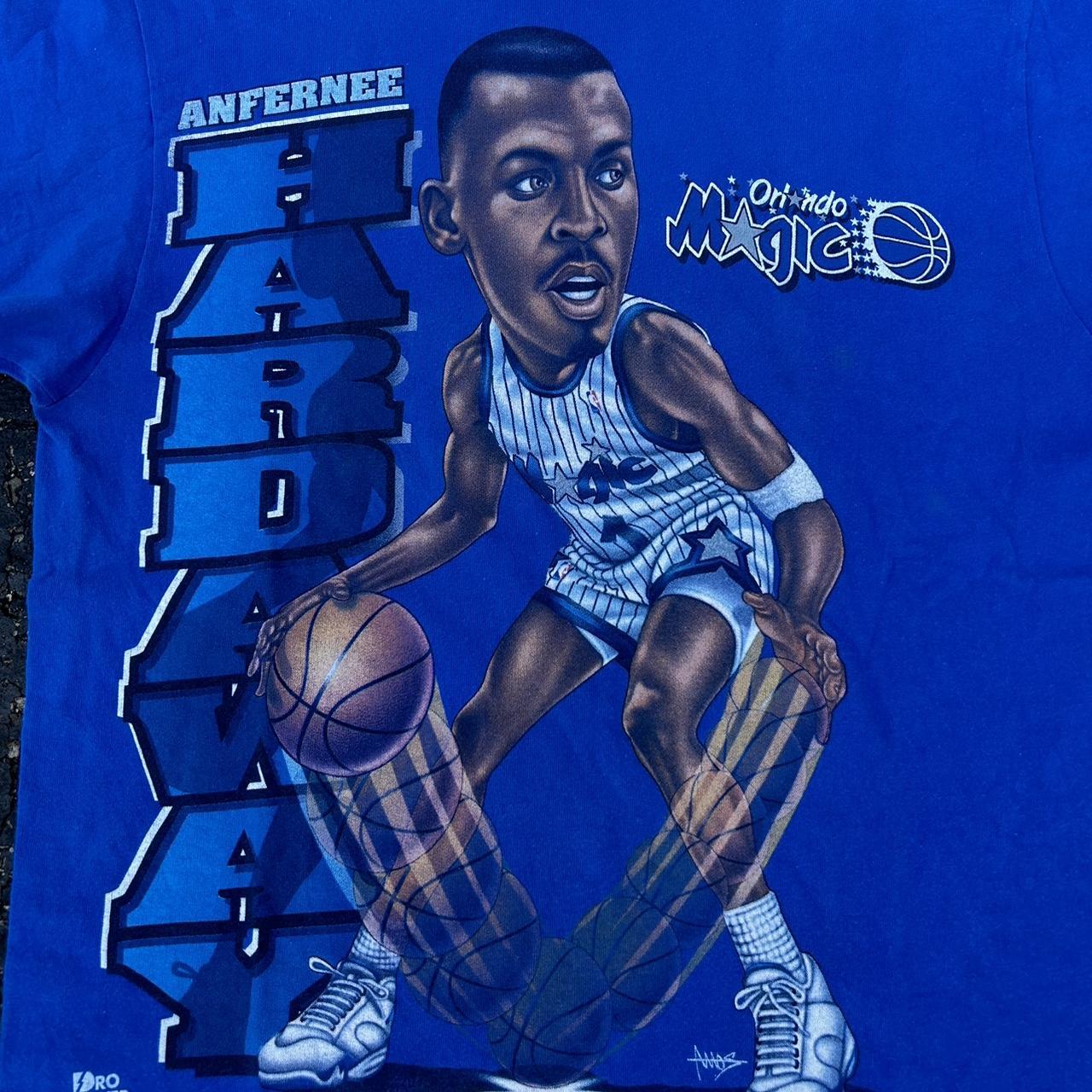 Retro Nike Penny Hardaway Orlando Magic Throwback - Depop