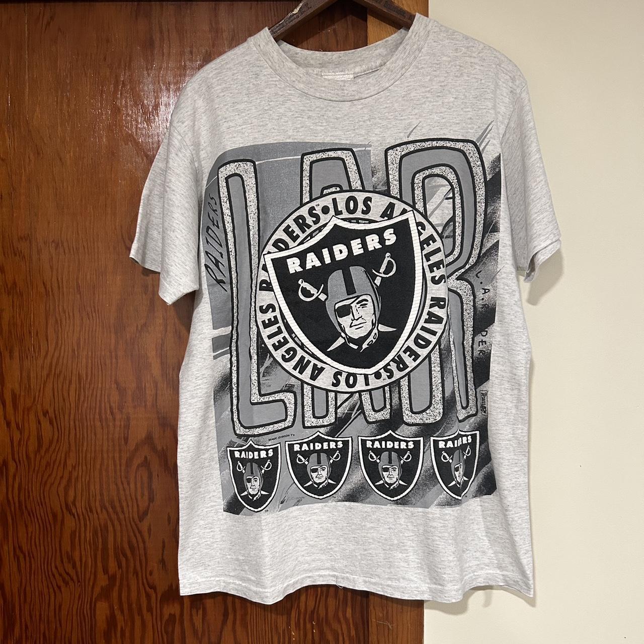 Large Vintage 90s Oakland Raiders Shirt Magic...