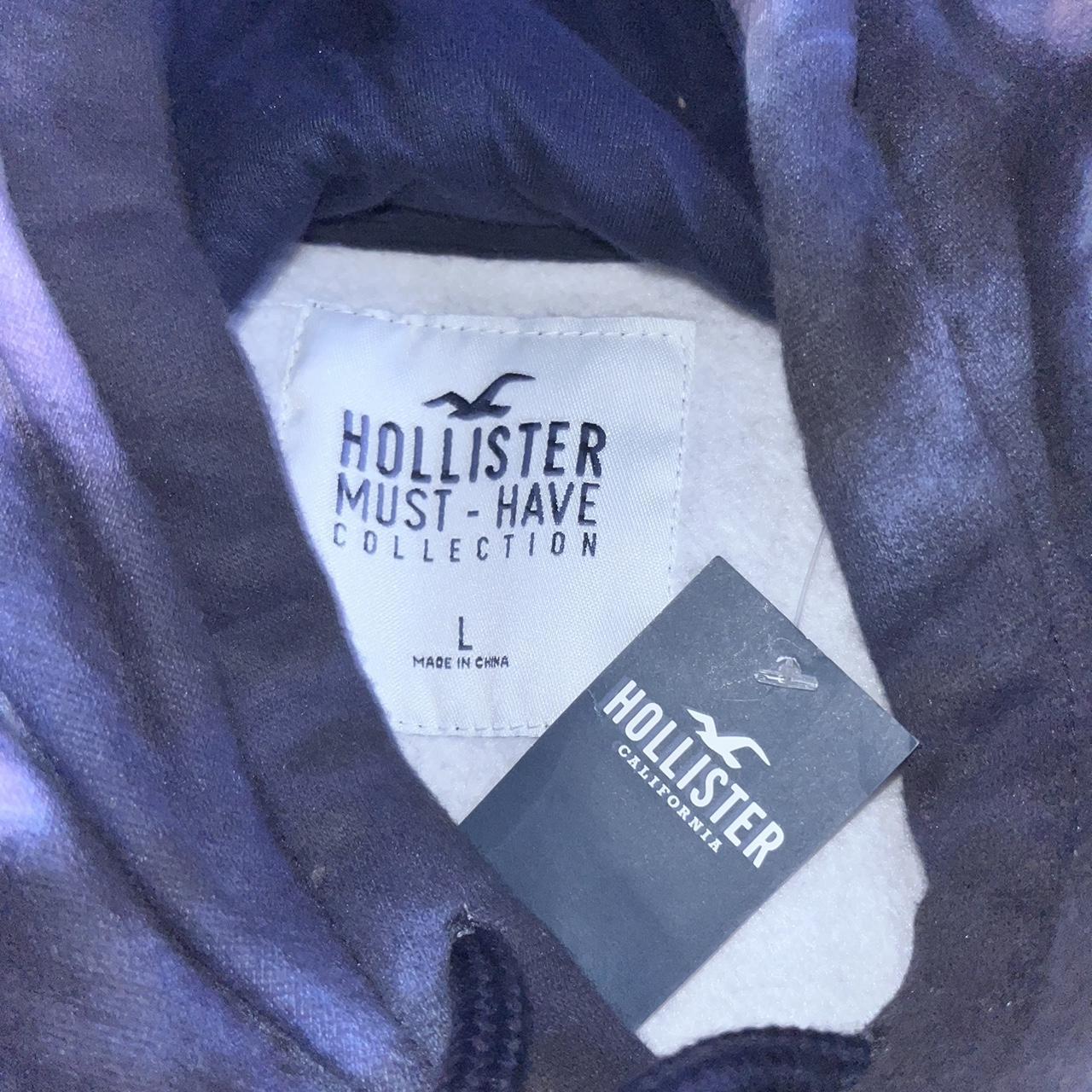 Hollister lilac online hoodie