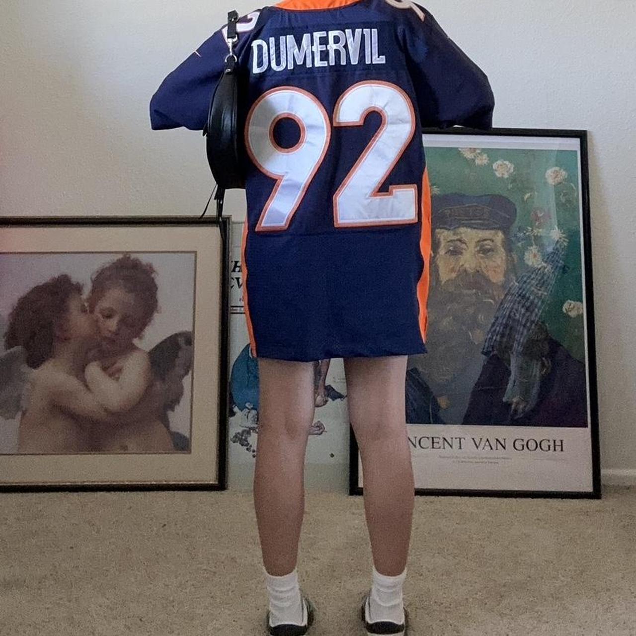 NFL, Shirts, Dumervil 92 Broncos Nfl Jersey Medium