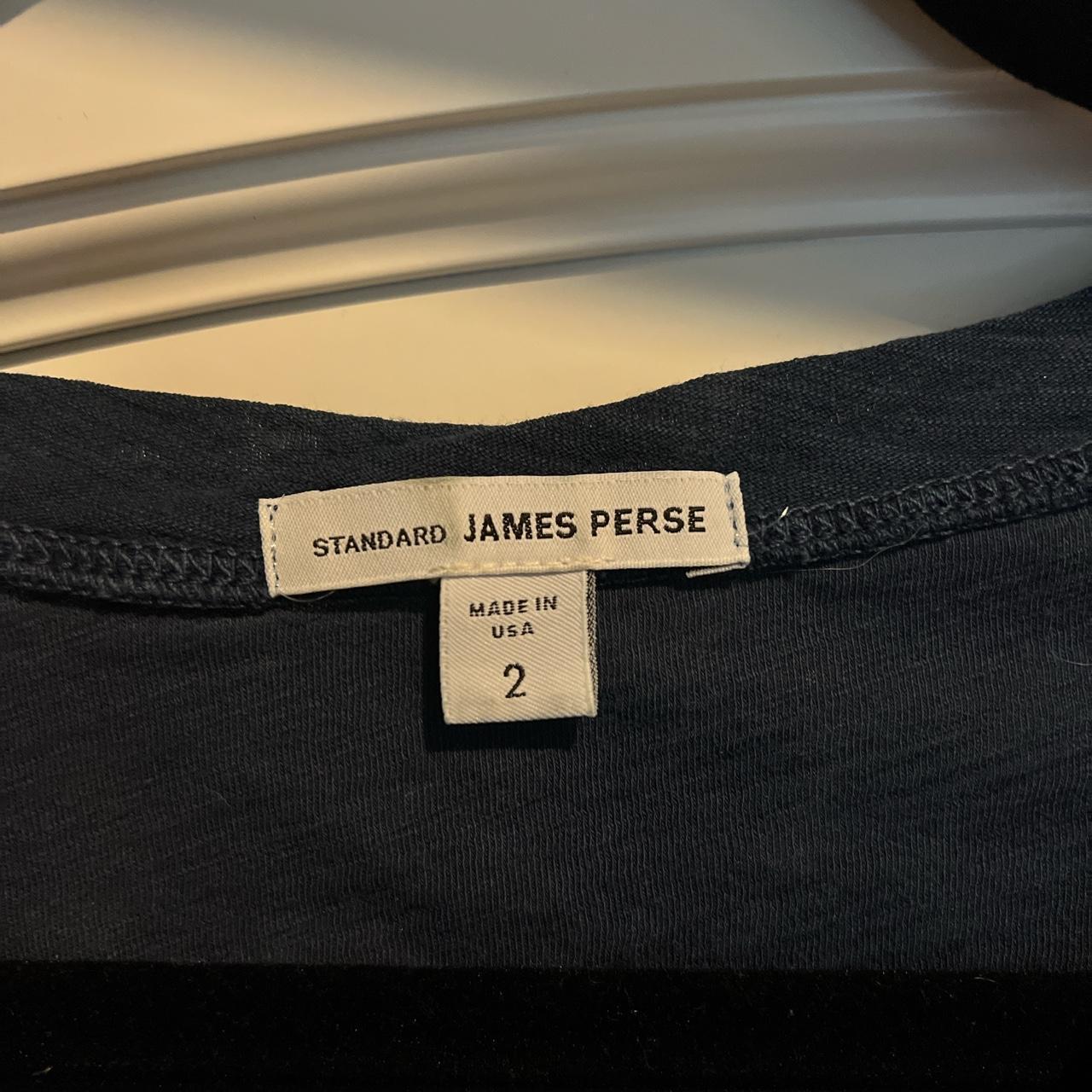 James Perse Women's Blue T-shirt (2)