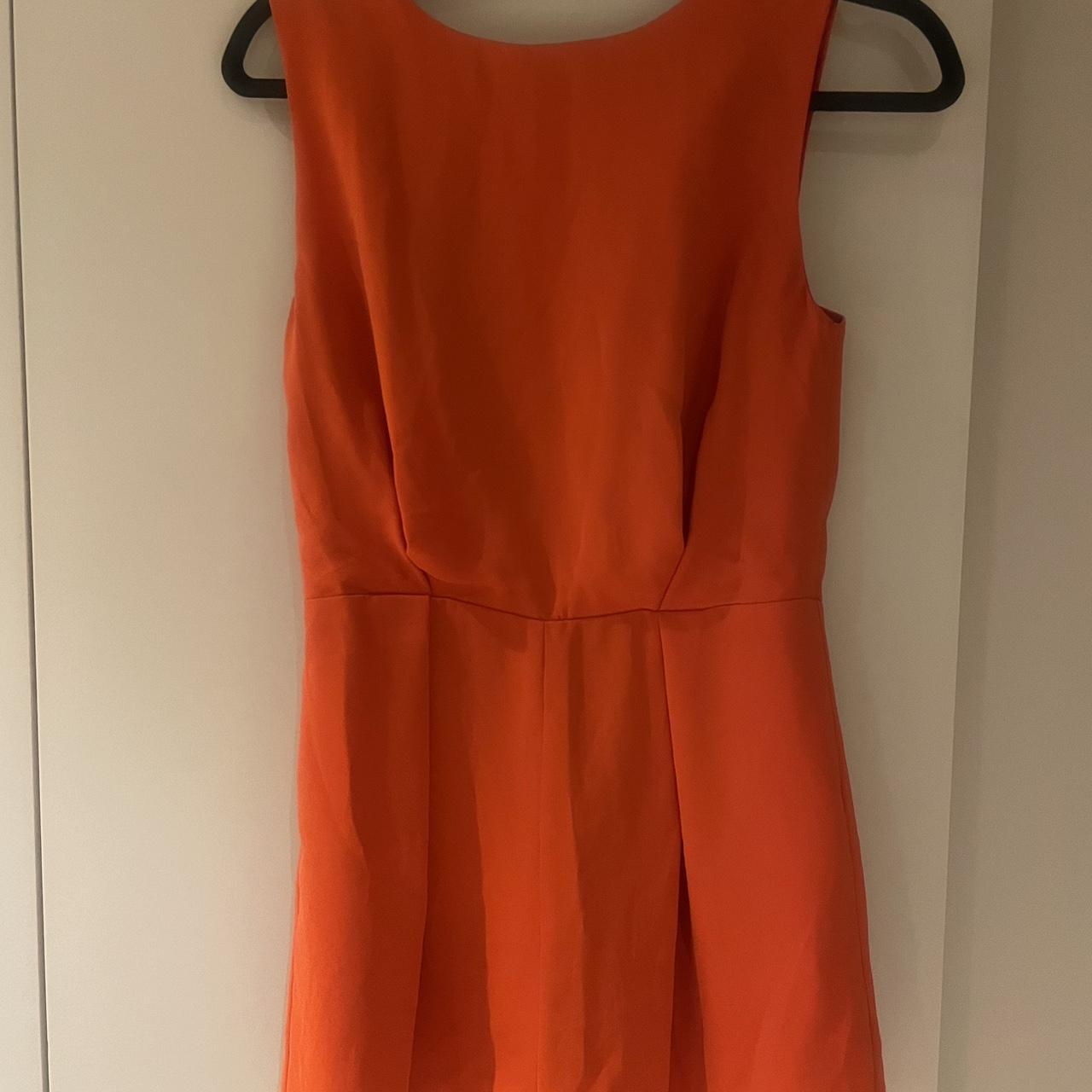 River island orange playsuit online