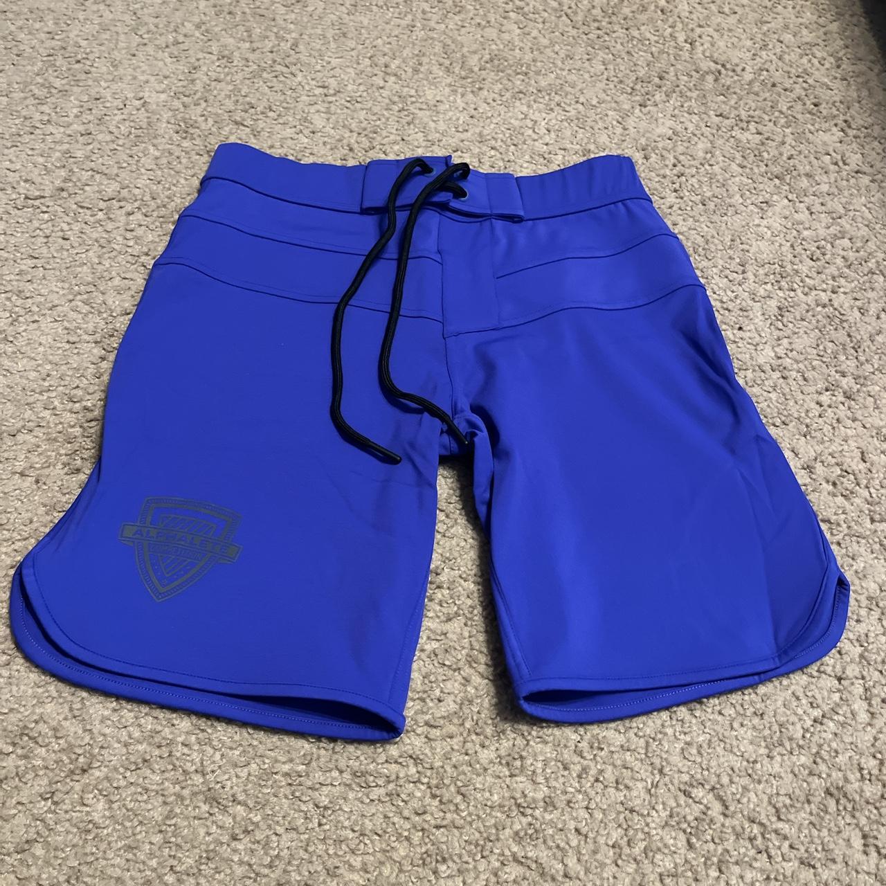 Alphalete Men's Purple Shorts Depop