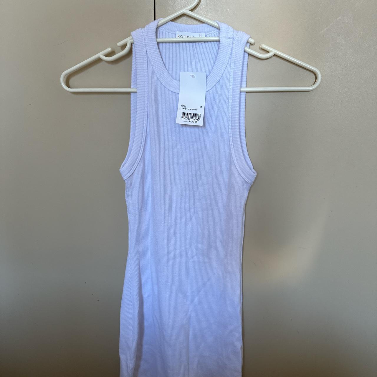 BNWT Kookai Dakota dress in white size 34 Super... Depop