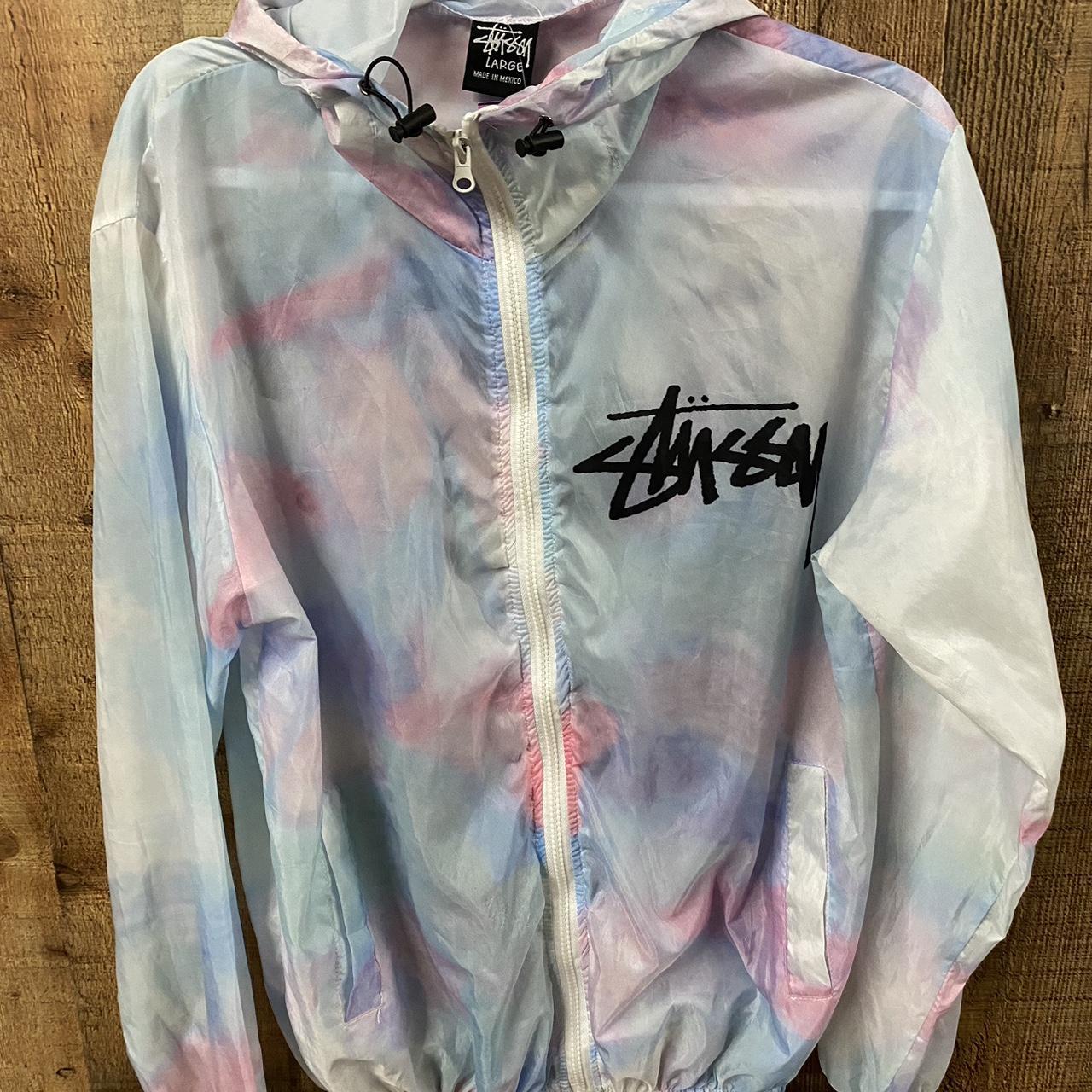 Stussy deals colorful windbreaker