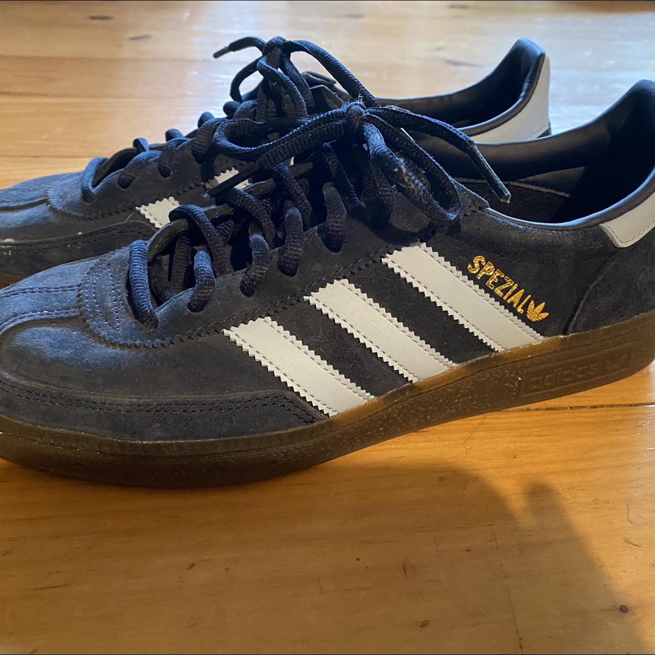 adidas handball spezial - navy gum - fits like... - Depop