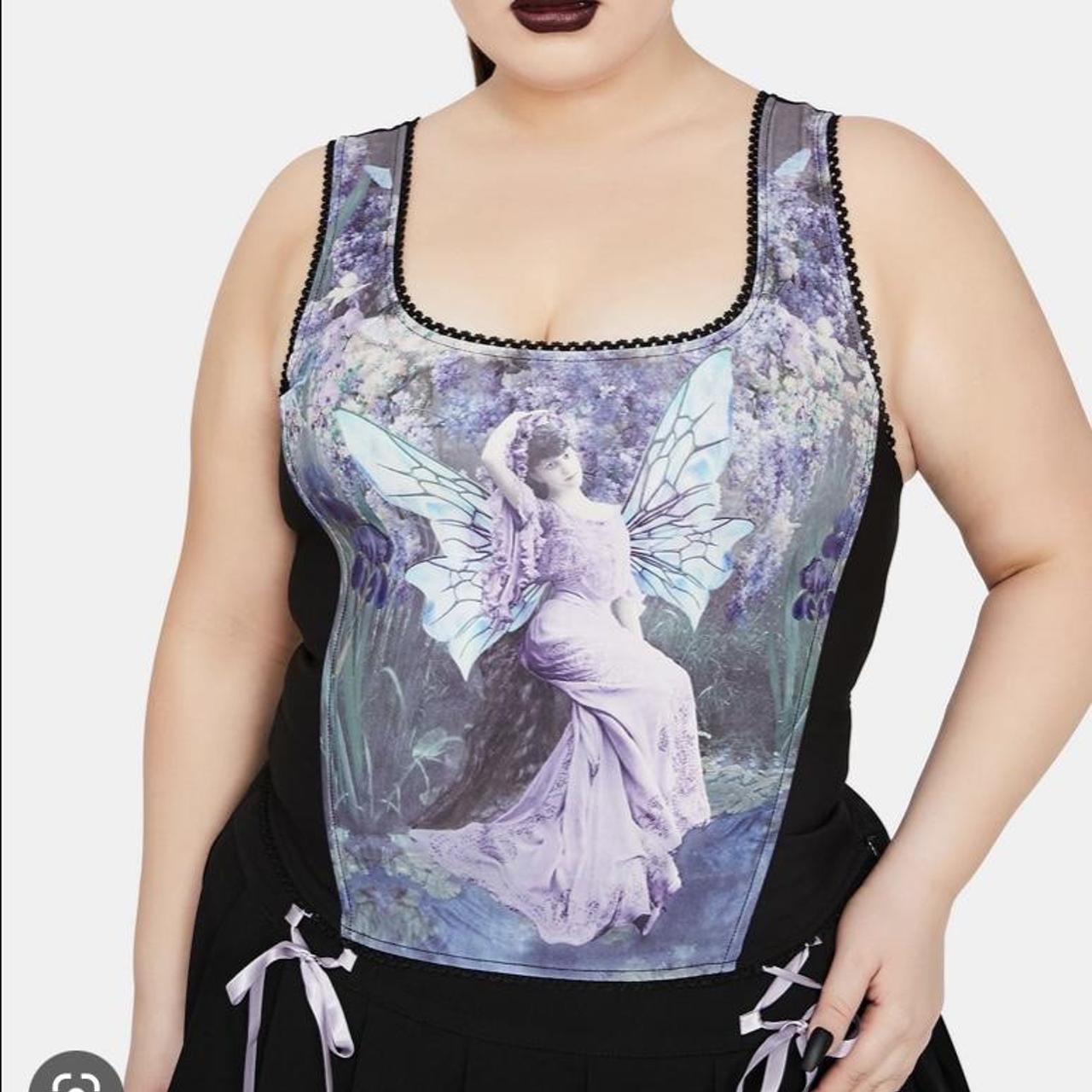 Dolls Kill Women's multi Corset Depop