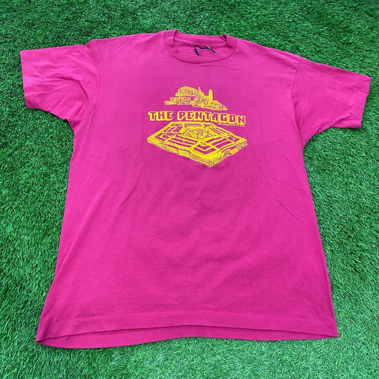 Vintage Men's T-Shirt - Pink - L