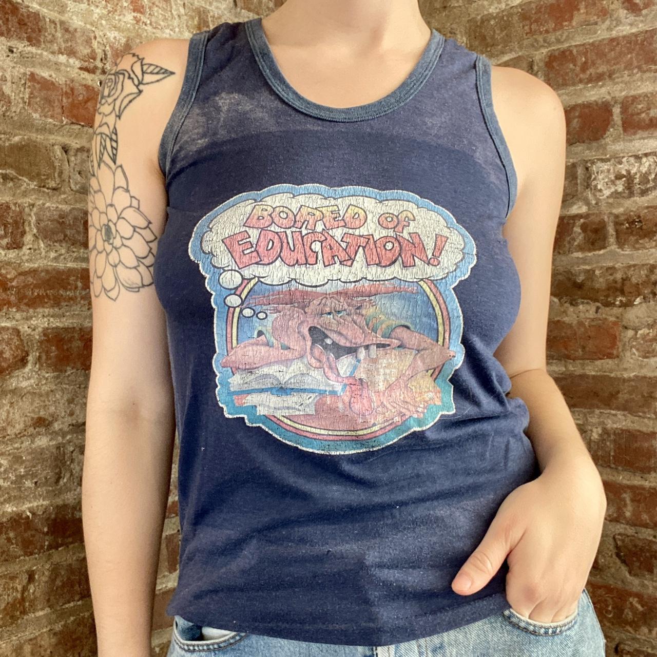 80s vest top