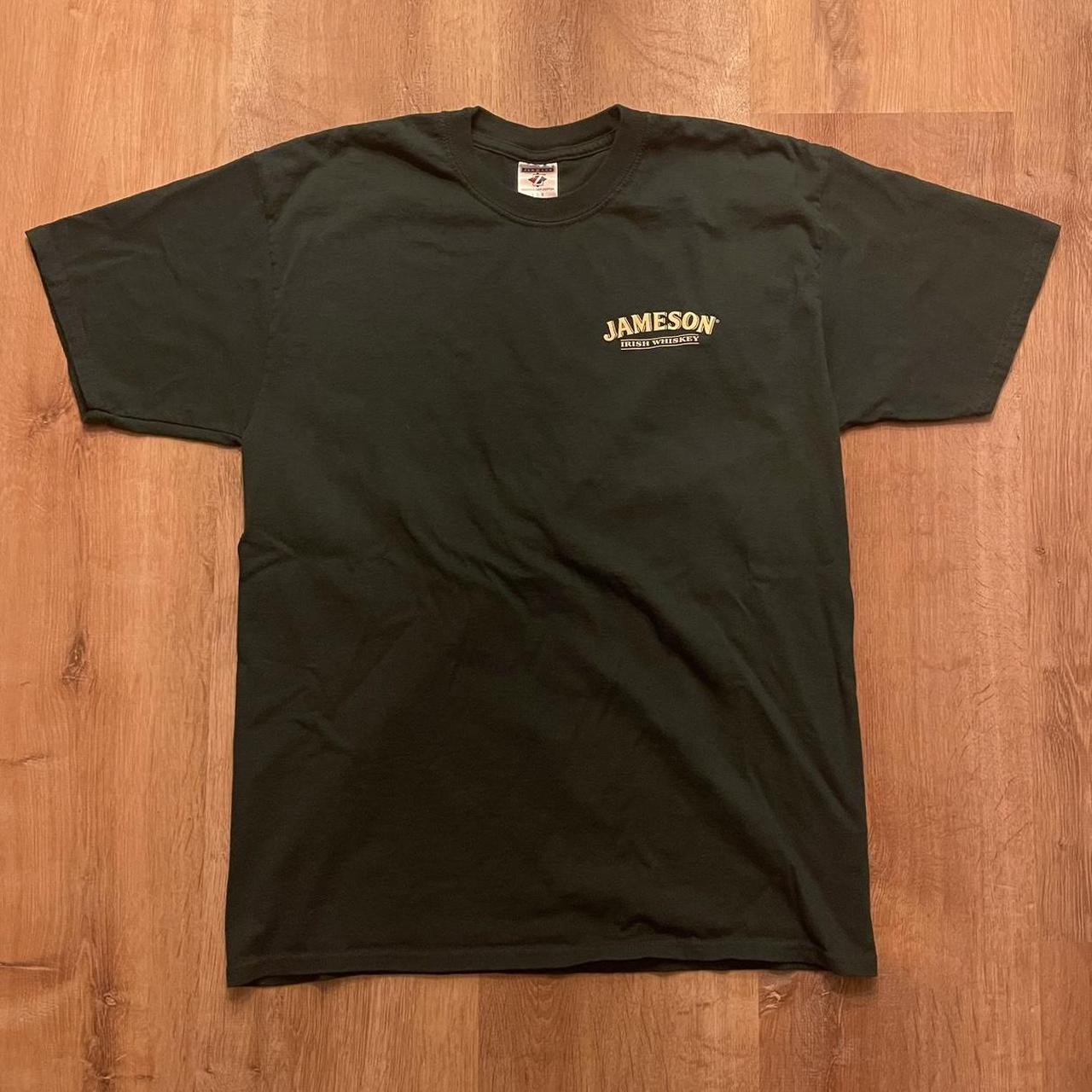 jerzees jameson irish whiskey dark green heavyweight... Depop