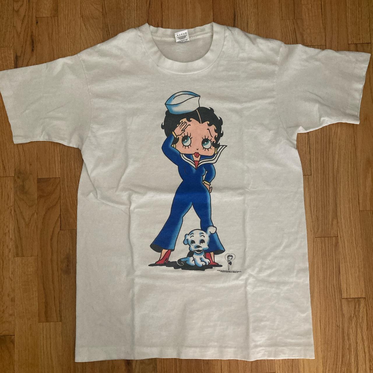 On hold do not buy Vintage 1993 Betty Boop shirt... - Depop