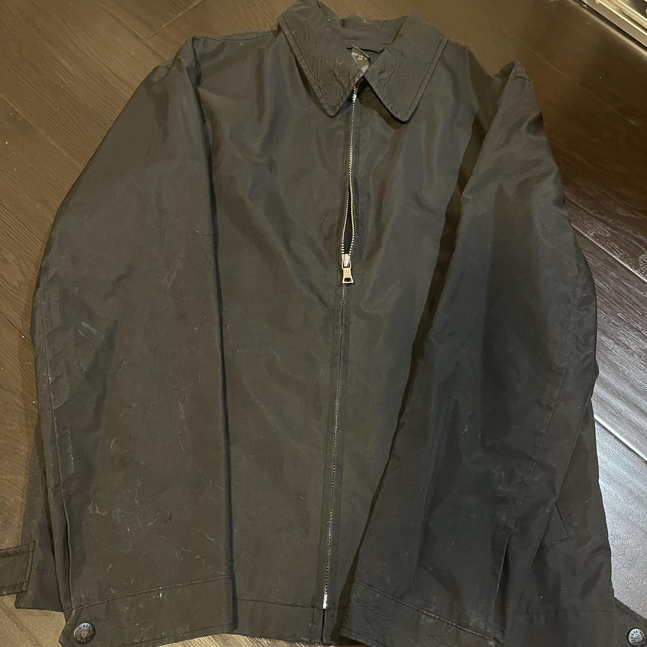 Banana Republic Men's Black Jacket Depop