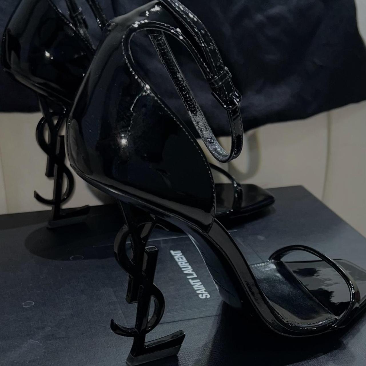 Opyum appelle-moi patent leather heels Saint Laurent Black size 38