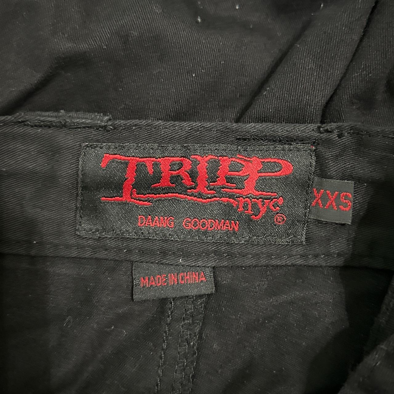 TRIPP NYC Wide Leg Lock Up Pants With Cuffs Size... - Depop