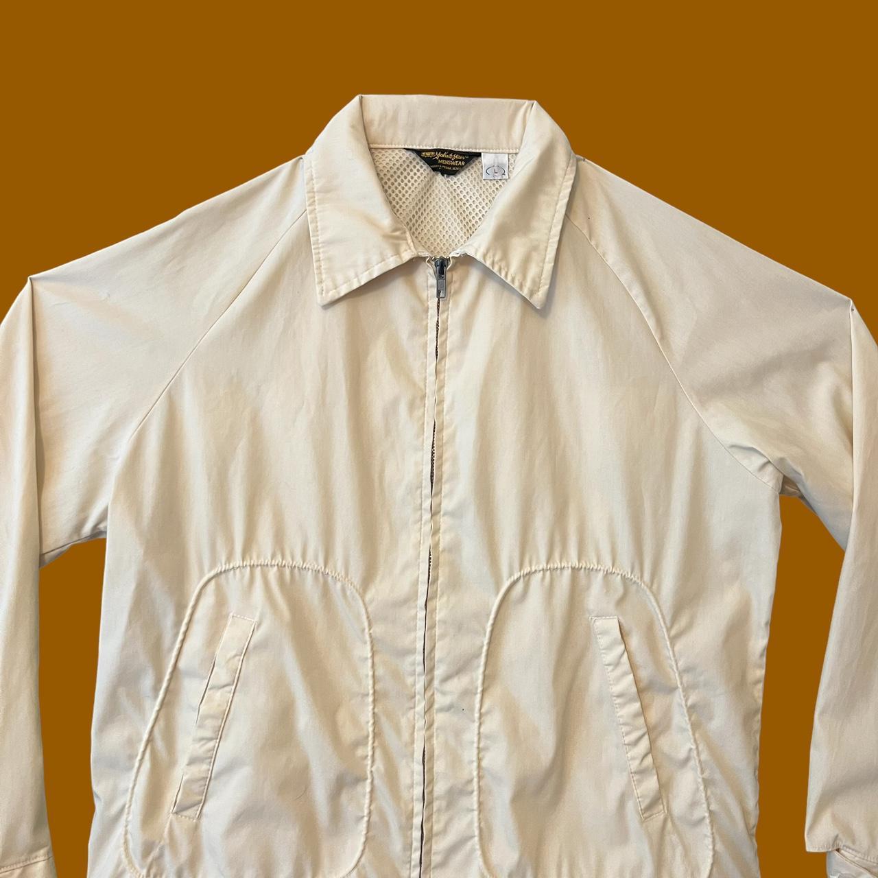 Vintage 60s 70s John Blair Menswear Jacket Pale Depop