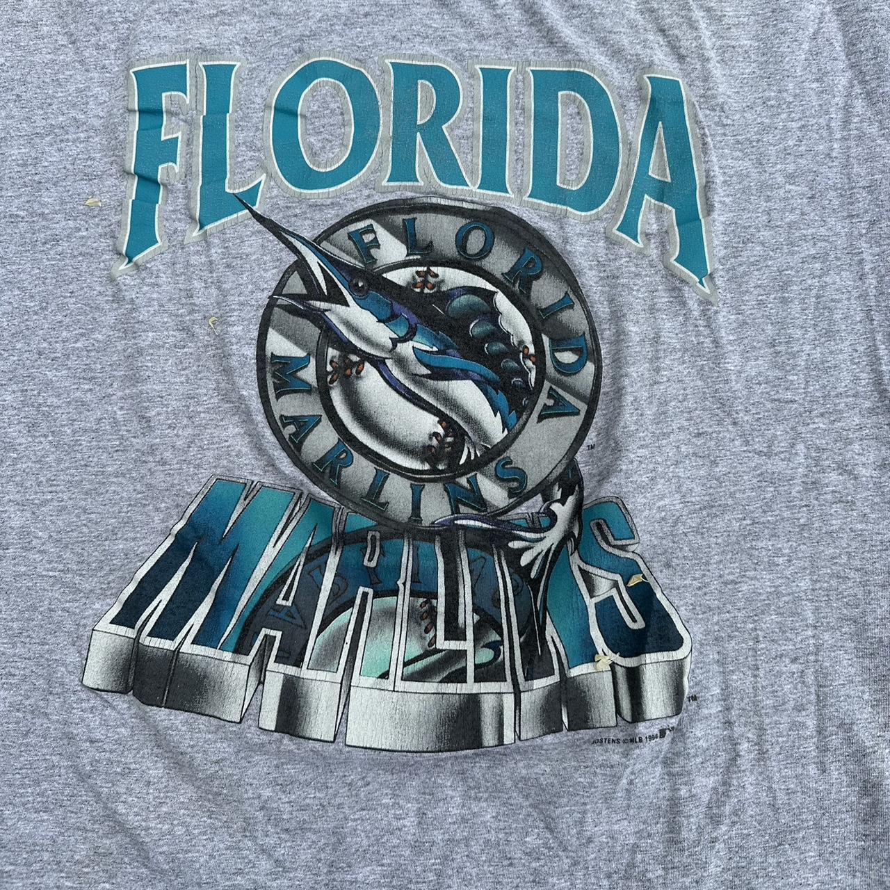 Vintage 1994 Florida Marlins shorts NWT on a Mendez - Depop