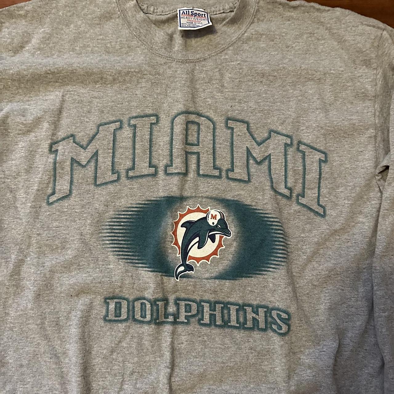 NFL Team Apparel￼￼ Miami Dolphins T-Shirt Women Size - Depop