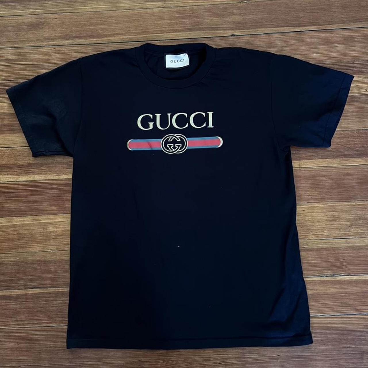 Gucci Men's Black T-shirt