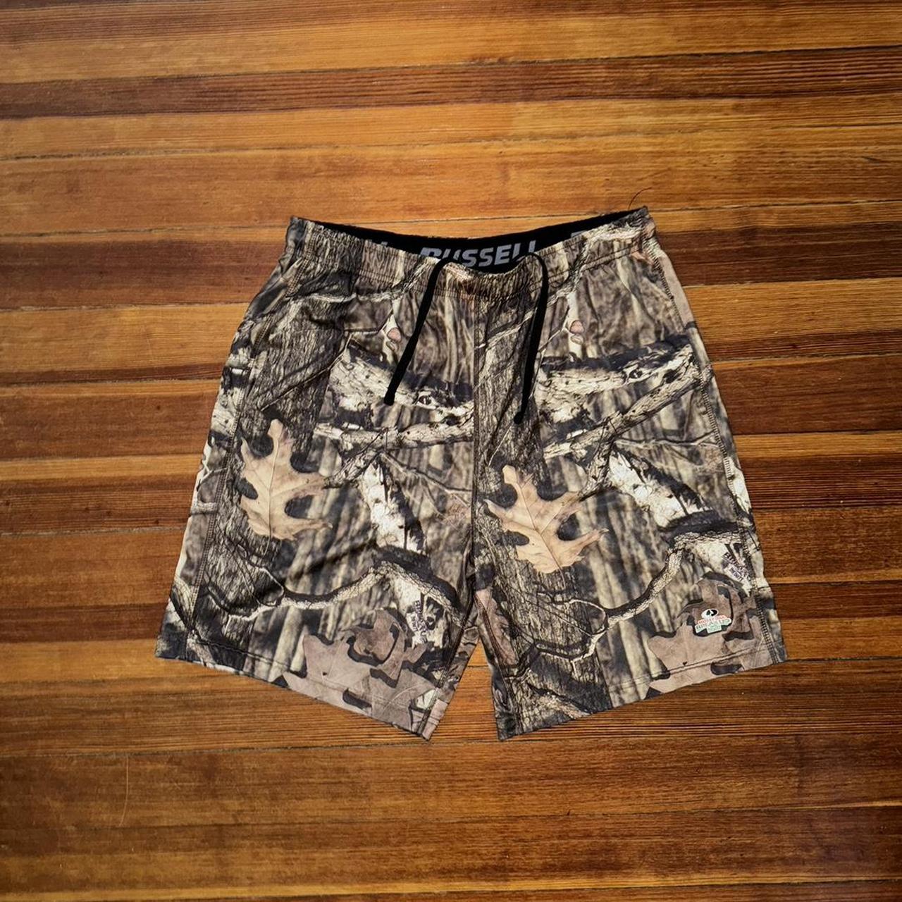 Russell athletic camo shorts on sale