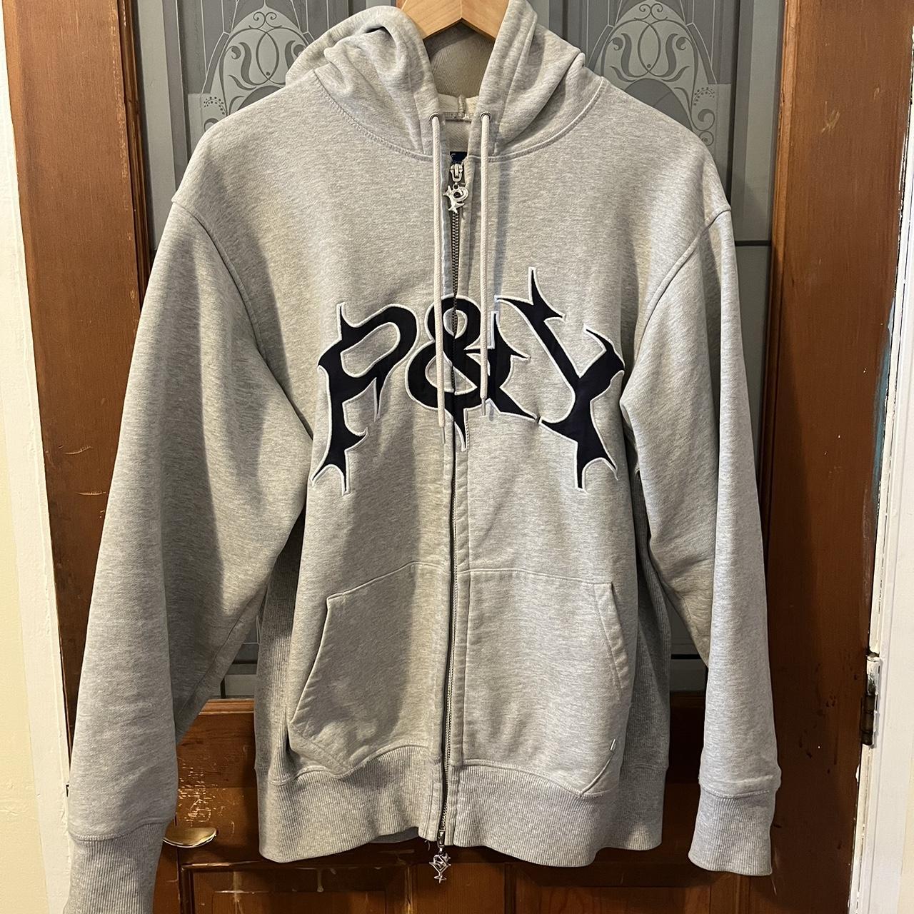 Punk and Yo Zip Hoodie Grey medium. This is the og...