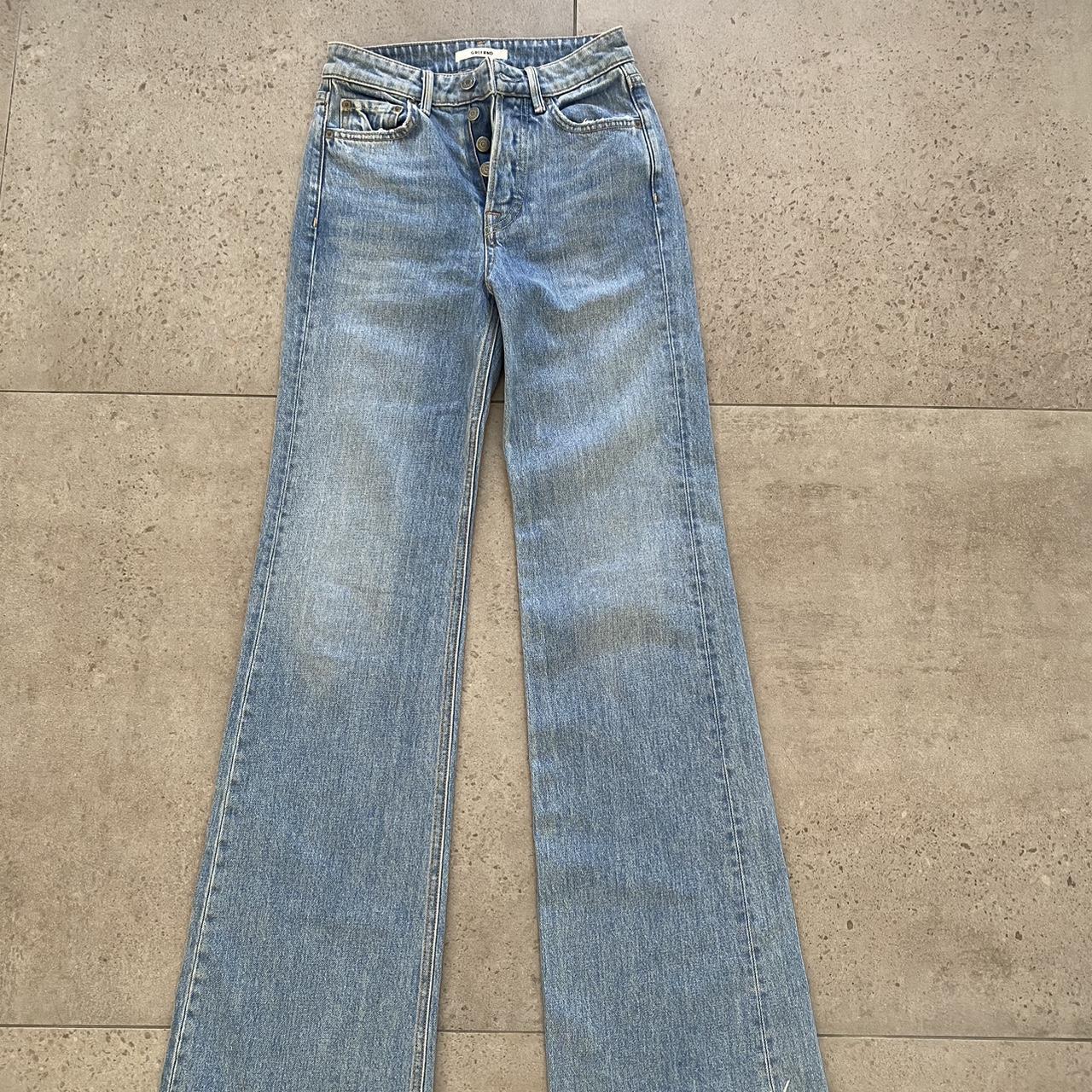 Grlfrnd Carla jeans Size 23. Would fit an Aus - Depop