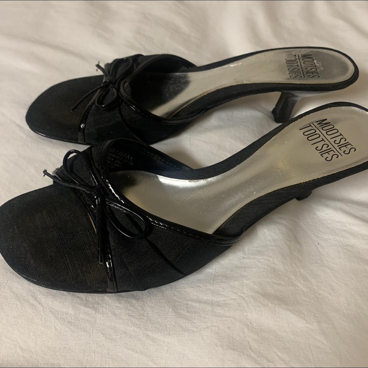 The absolute most perfect black kitten heels🖤 Size... - Depop