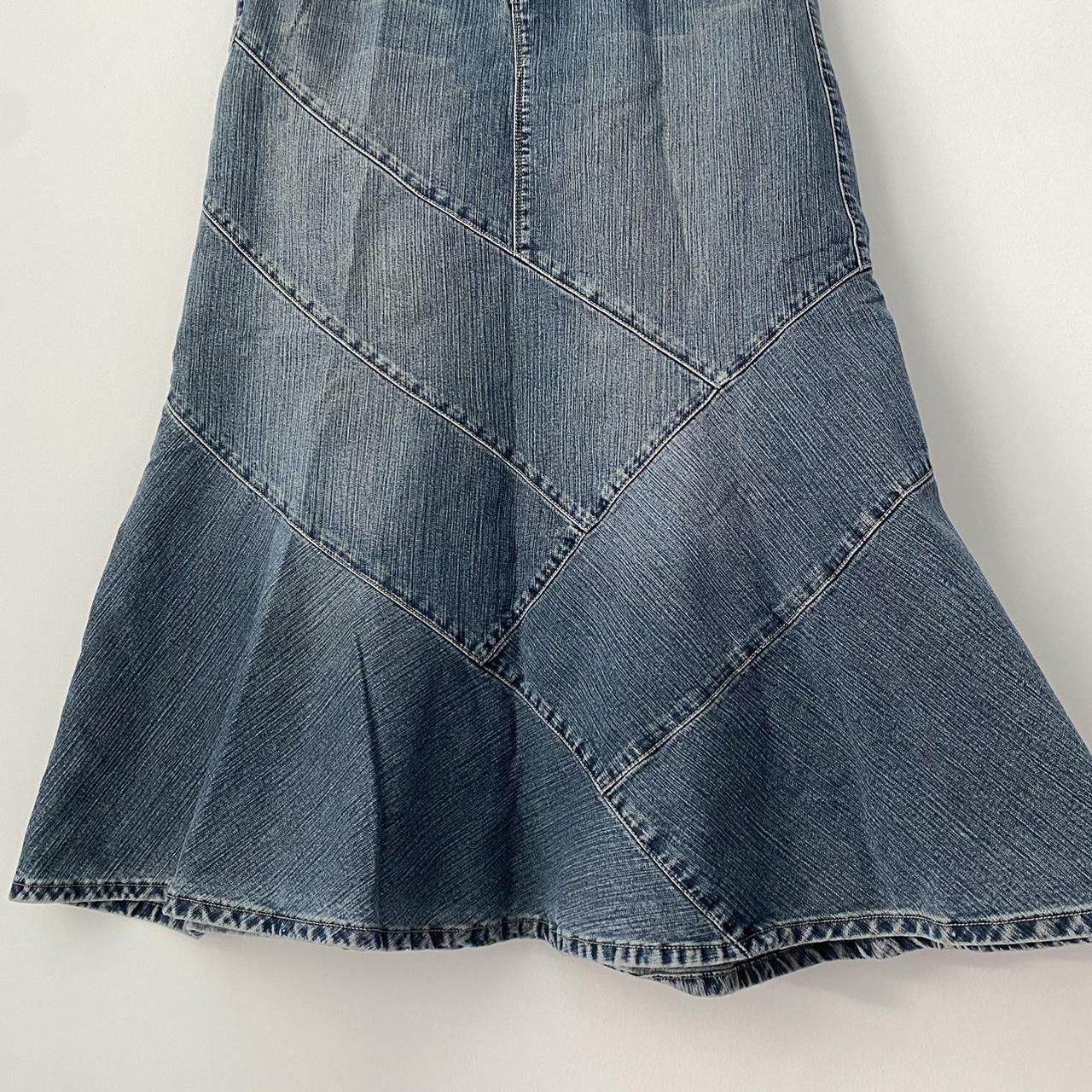 Cato Women's Blue and Navy Skirt (3)